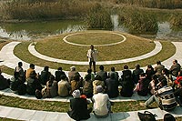 Yamuna Biodiversity Park, Delhi, Amphitheatre